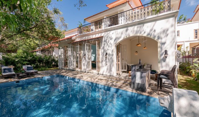 Inde Location Villa Luxe Goa Piscine Petit dejeuner personnel