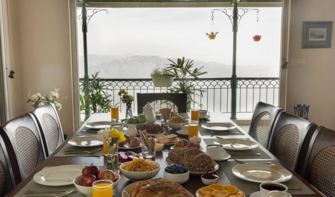 Location maison de vacances Kasauli,  Himachal Pradesh avec petit-déjeuner et ménage