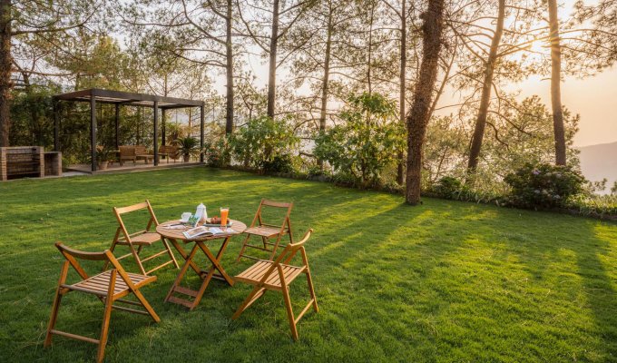 Location maison de vacances Kasauli, Himachal Pradesh dans la nature avec petit-déjeuner et ménage