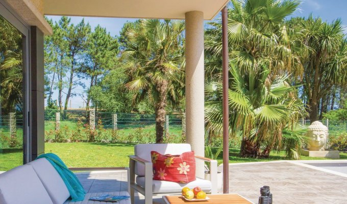 Location maison de vacances à Pontevedra pour 8 personnes avec piscine privée 