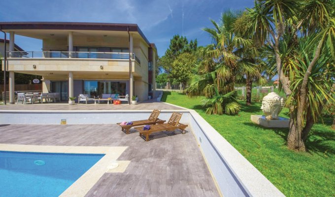 Location maison de vacances à Pontevedra pour 8 personnes avec piscine privée 
