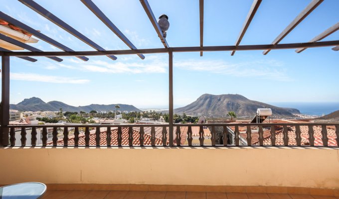 Location Appartement Arona Tenerife Îles Canaries avec piscine commune et vue mer