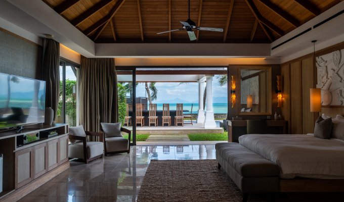 Thailande Location Vacances Villa à Koh Samui 13 chambres sur la plage à Maenam avec piscine privée
