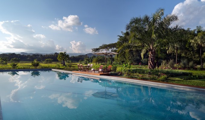 Thailande Location Vacances Villa à  Chiang Rai 9 chambres avec piscine privée et personnel inclus 