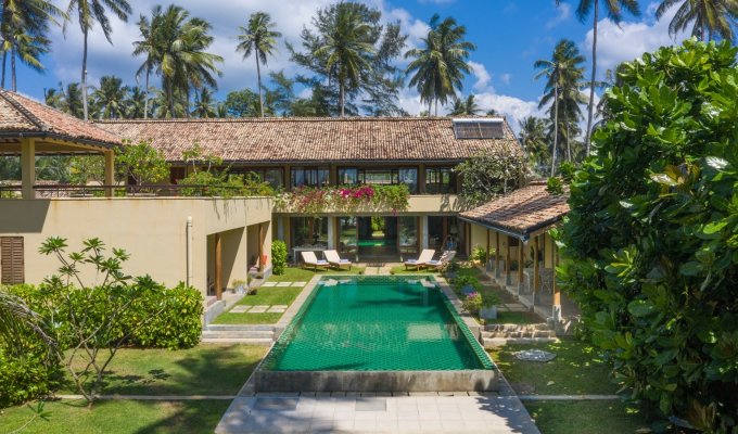 Sri Lanka Location Vacances Villa à  Galle avec piscine privée et personnel inclus au bord de la plage