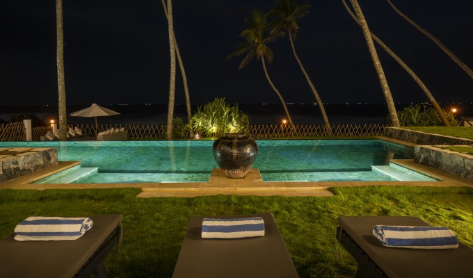 Location Villa Sri Lanka Galle plage, piscine privée et personnel