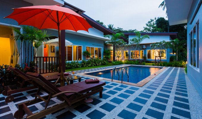 Thailande Location Vacances Villa à  Krabi avec piscine privée et personnel inclus 