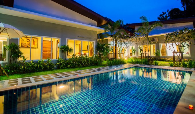 Thailande Location Vacances Villa à  Krabi avec piscine privée et personnel inclus 