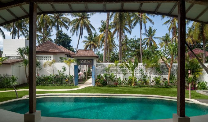 Indonésie Location Vacances Villa Iles Gili avec piscine privée et personnel inclus