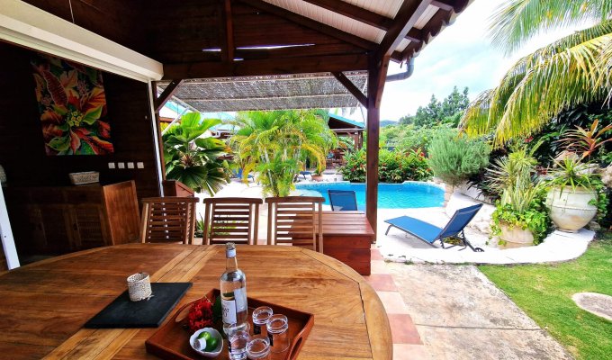 Location villa Guadeloupe Marie Galante avec piscine privée 
