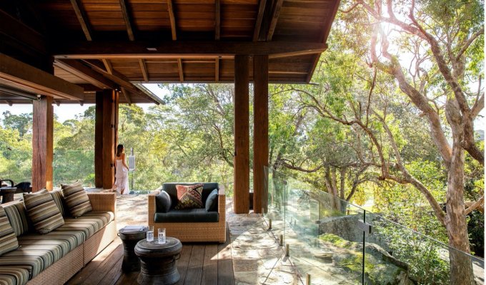 Location villa de luxe à Sydney en Australie style cabane avec piscine privée 