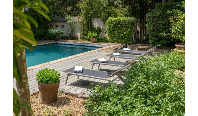 Location Villa méditerranéen à Montpelier en France avec piscine privée 