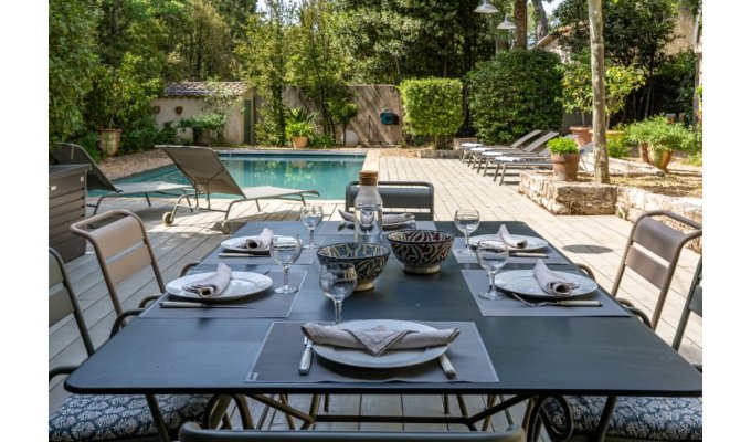 Location Villa méditerranéen à Montpelier en France avec piscine privée 