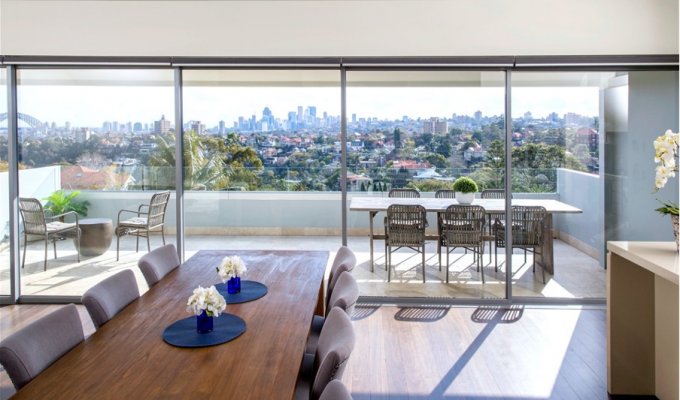 Location Villa de luxe Sydney Australie avec vue sur l'opera et piscine privée 