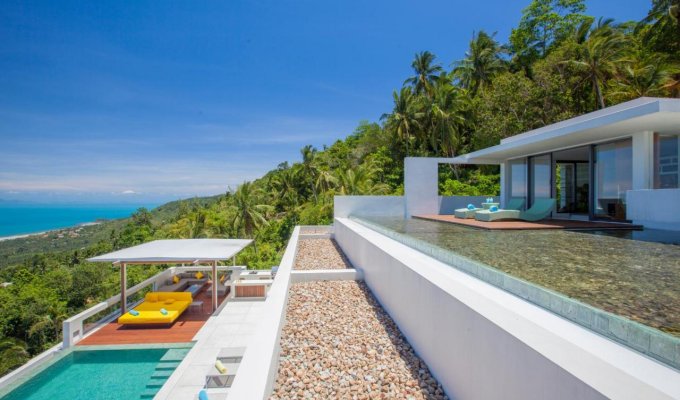 Thailande Location Vacances Villa de luxe à Koh Samui en bord de mer avec piscine privée et vue sur l'océan