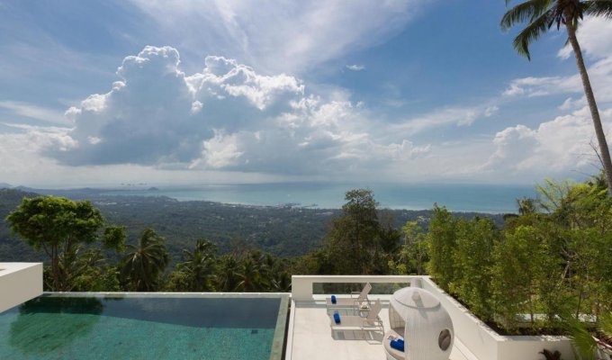 Thailande Location Vacances Villa de luxe à Koh Samui piscine privée avec vue sur l'océan
