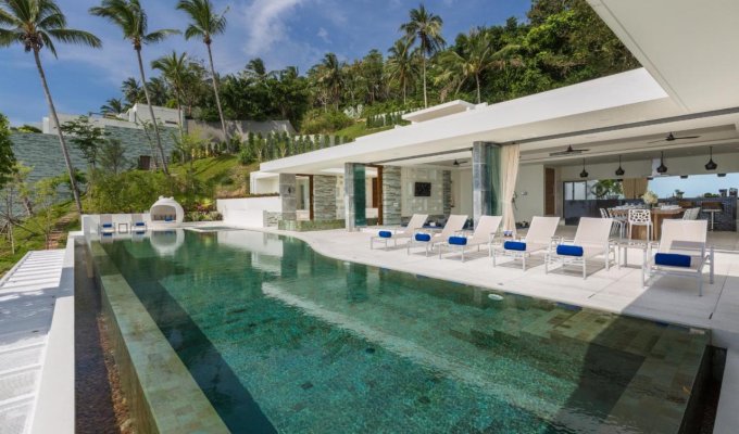 Thailande Location Vacances Villa de luxe à Koh Samui piscine privée avec vue sur l'océan