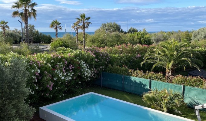 Languedoc Roussillon location villa Sete proche de la mer avec piscine privée 