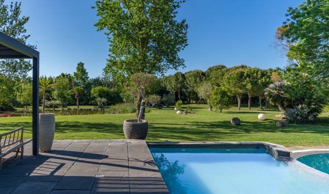 Languedoc Roussillon Location villa Montpellier proche de la mer avec piscine privée 