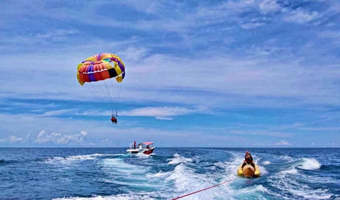 Parachute ascensionnel