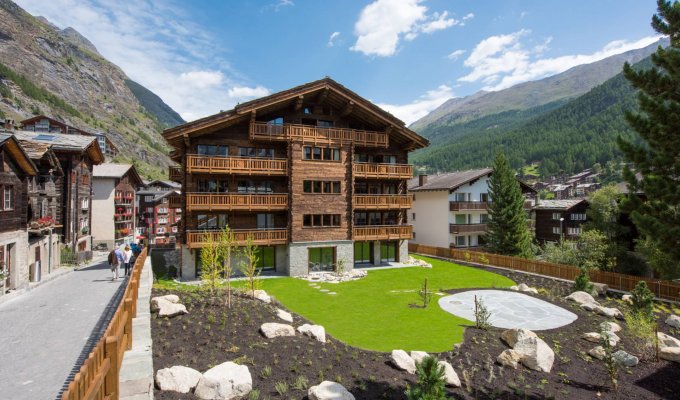 Location appartement de luxe Zermatt centre ville