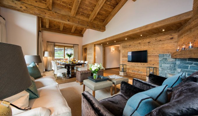 Location Chalet de Luxe Verbier Piscine Chef Conciergerie