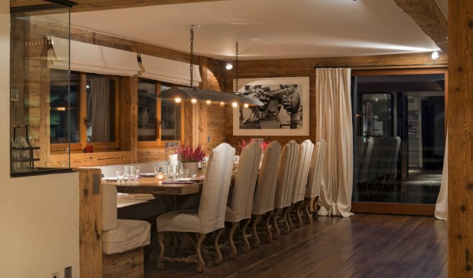 Location Chalet de luxe Verbier Piscine