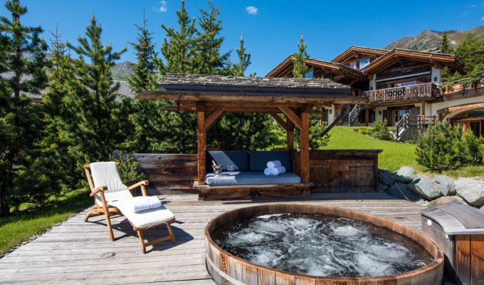 Location Chalet de Luxe Verbier Jacuzzi