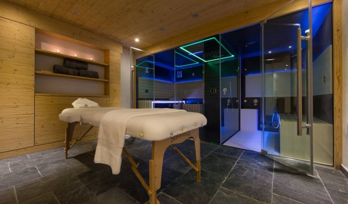 Location Appartement de Luxe Verbier Sauna Hammam