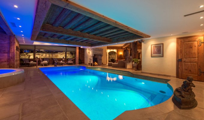 Location Chalet de Luxe Verbier Piscine Hammam Sauna Jacuzzi