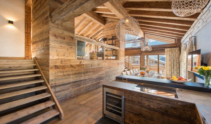 Location Appartement de Luxe Verbier Sauna Hammam