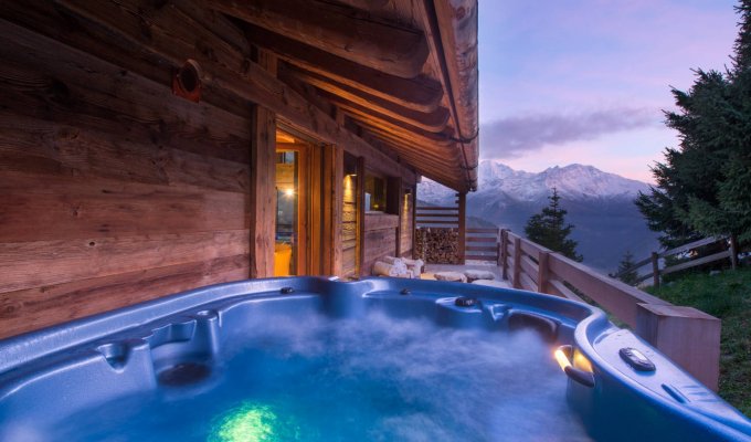 Location Chalet de Luxe Verbier Jacuzzi