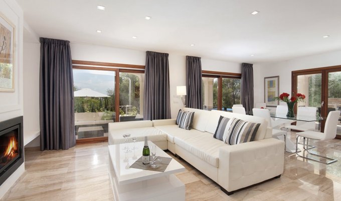 Iles Baleares location Villa Luxe Majorque Pollença 8 pers piscine privée proche golf