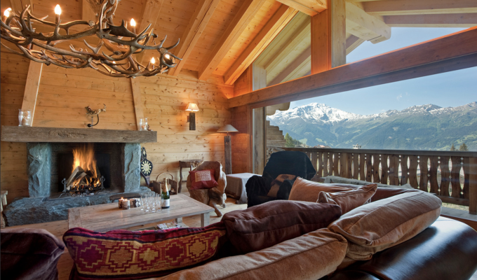 Location appartement de luxe Verbier centre ville