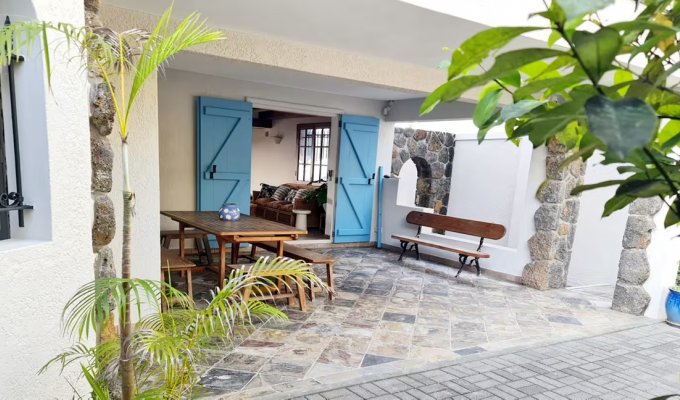 Location villa Ile Maurice plage Blue Bay Pointe d'Esny Cote Sud