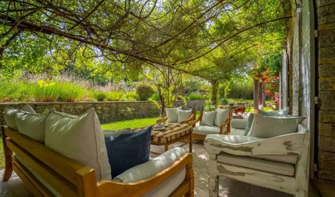 Location villa luxe Saint Tropez Ramatuelle 1 km plage l'Escalet piscine privée 