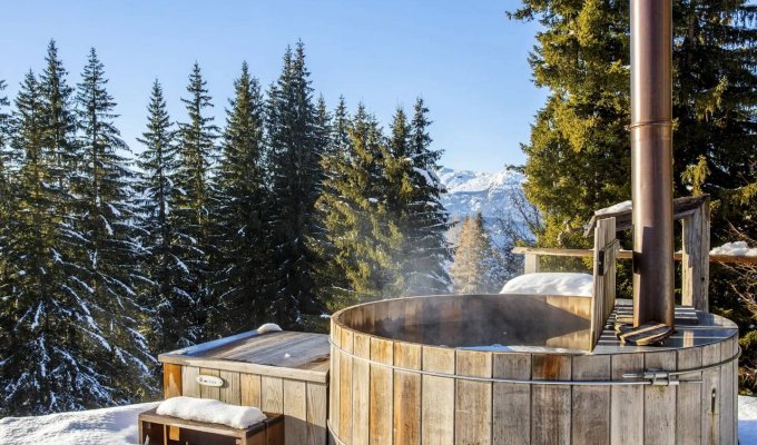 Location Chalet La Clusaz avec sauna et bain nordique 5 km des pistes de ski