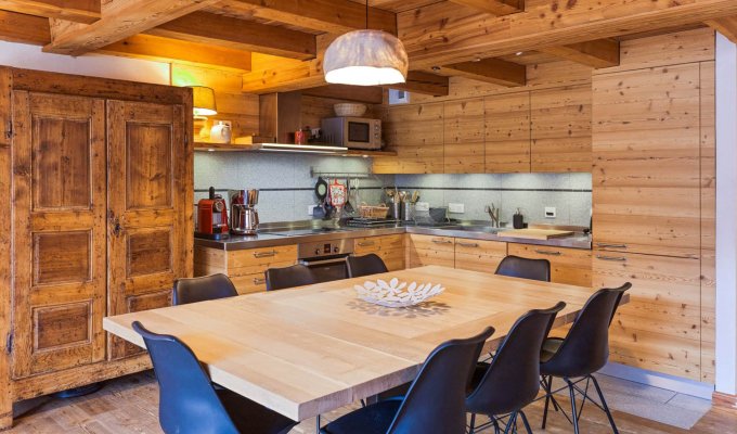 Location Appartement Montgenevre en résidence standing  ski aux pieds et garage Acces Spa
