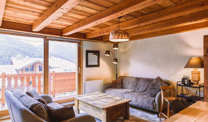 Location Appartement Montgenevre en résidence standing  ski aux pieds et garage Acces Spa