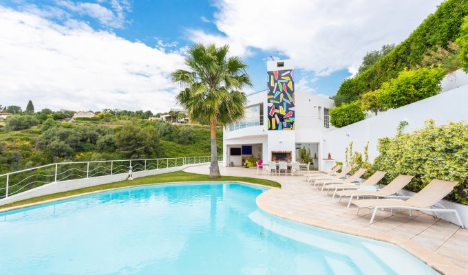 Location villa Nice Gairaut avec piscine privée plages 10 mins en voiture