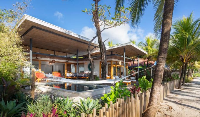 Santa Teresa location villa de luxe Costa Rica avec piscine privée et personnel