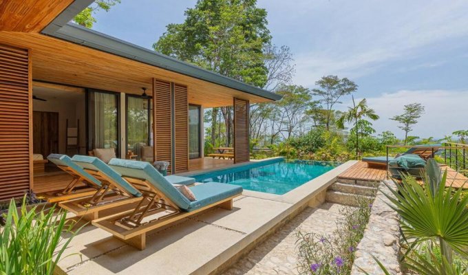 Costa Rica luxury villa rental  Santa Teresa private pool & staff