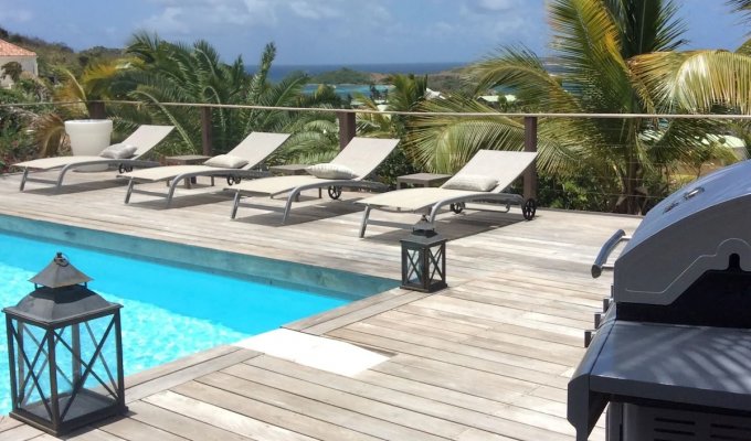 St Martin Location Villa Cul de Sac avec piscine privée