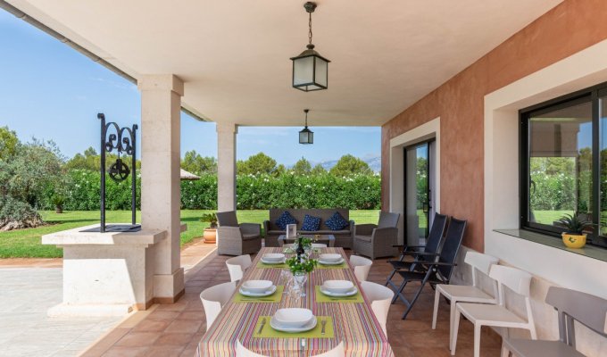 Iles Baleares  location villa Majorque avec piscine sécurisée avec barrière