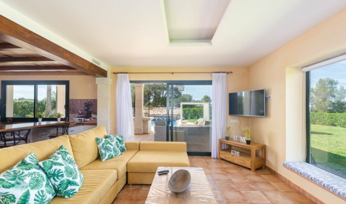 Iles Baleares  location villa Majorque avec piscine sécurisée avec barrière