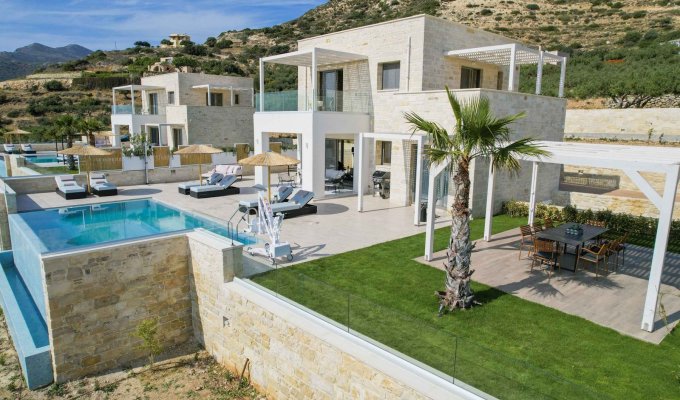 Location Villa Crete Falasarna avec piscine privee chauffee 