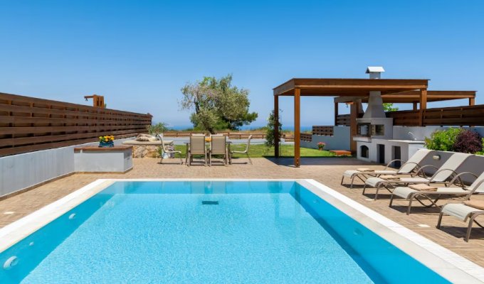Grece Location Villa Rhodes piscine privée Acces PMR
