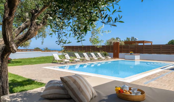 Grece Location Villa Rhodes piscine privée Acces PMR