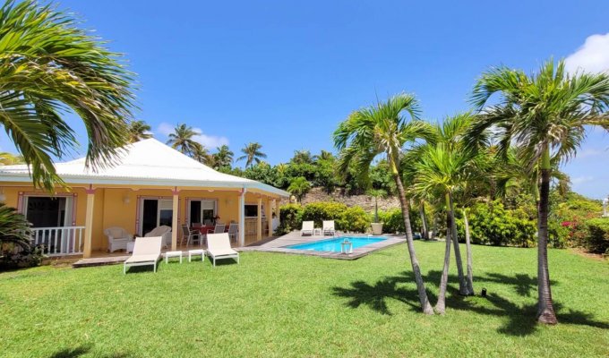 Guadeloupe Location Villa Saint Francois  piscine privée plage à pieds