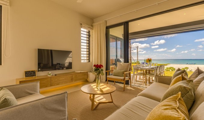 Sud Ile Maurice Location Appartement Pointe d'Esny plage en Residence avec piscine
